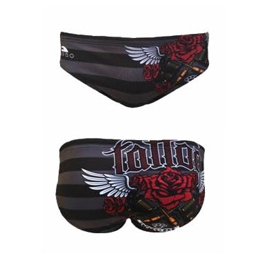 TURBO Tattoo Wings - 730777-0009 - Mens Suit - Water Polo
