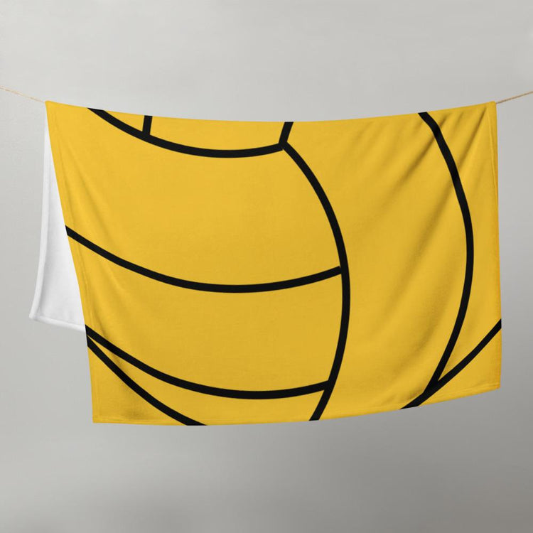 SHOALO - Water Polo Ball - Throw Blanket Side View