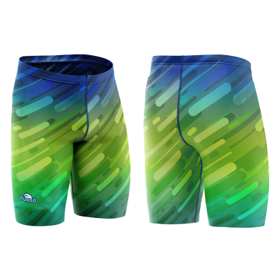 TURBO Flash Blue - 73083228 - Mens Jammers - Swimming