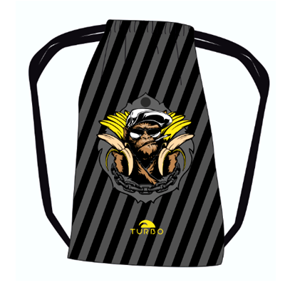 TURBO Monkey Canarias Stripes - 9810670 - Mesh Bag / Sports Bag