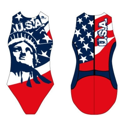 TURBO USA Liberty Tecno - 893409 - Womens Water Polo Suits / Costume