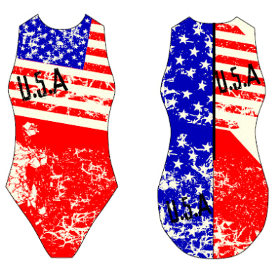TURBO USA Vintage 2013 - 89876 - Womens Water Polo Suits / Costume