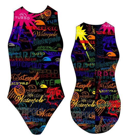 TURBO Writing - 89220-0099 - Womens Water Polo Suits / Costume