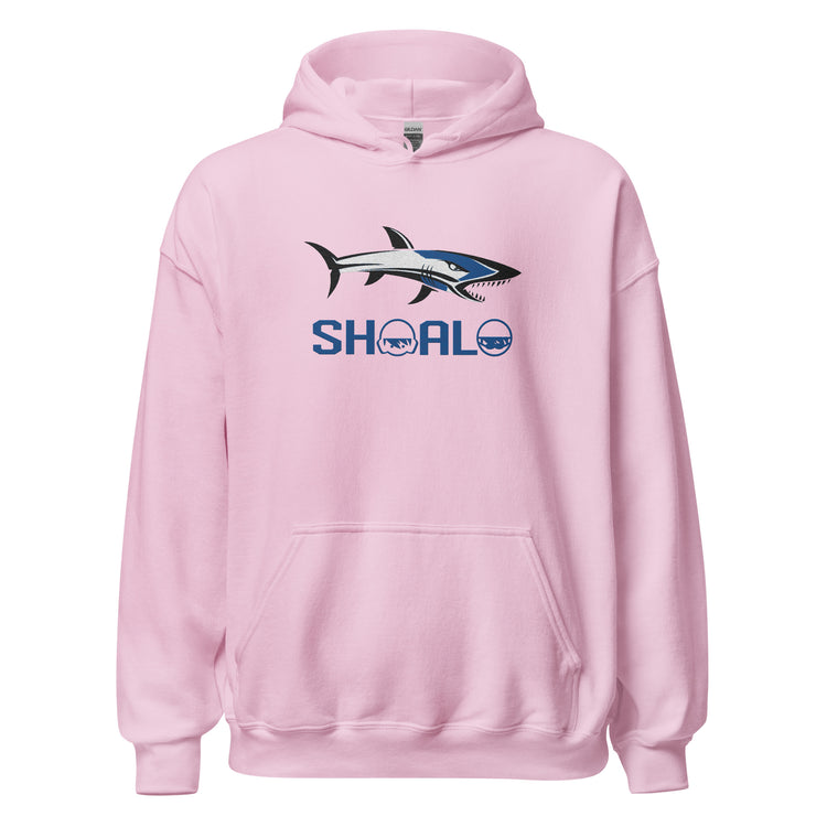 SHOALO Shark Attack - Embroidered Men's / Unisex Hoodie
