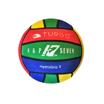 TURBO & KAP 7 - Kids Water Polo Ball - Size 3 - Multicoloured